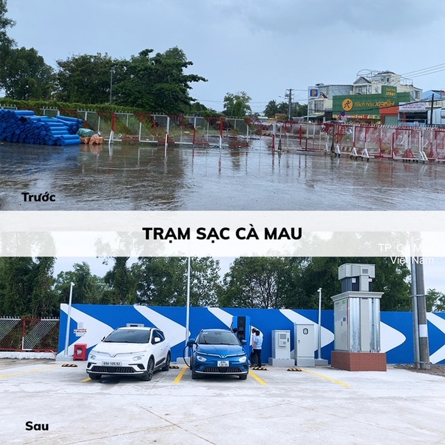 Xuyên Việt bằng ô tô điện, ngỡ ngàng khi thấy trạm sạc ở khắp mọi nơi