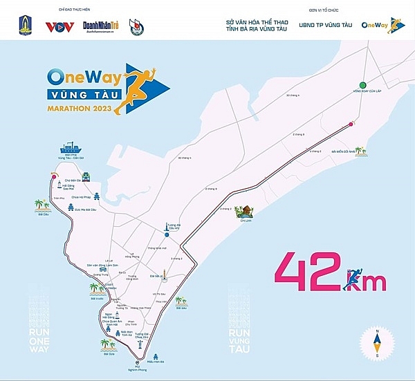 Giải thưởng đặc biệt, mới lạ tại OneWay Vũng Tàu Marathon 2023