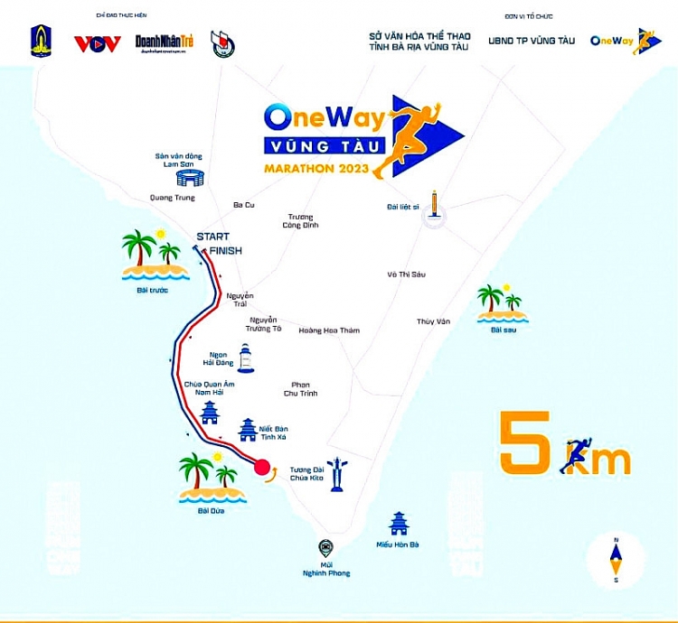 Giải thưởng đặc biệt, mới lạ tại OneWay Vũng Tàu Marathon 2023