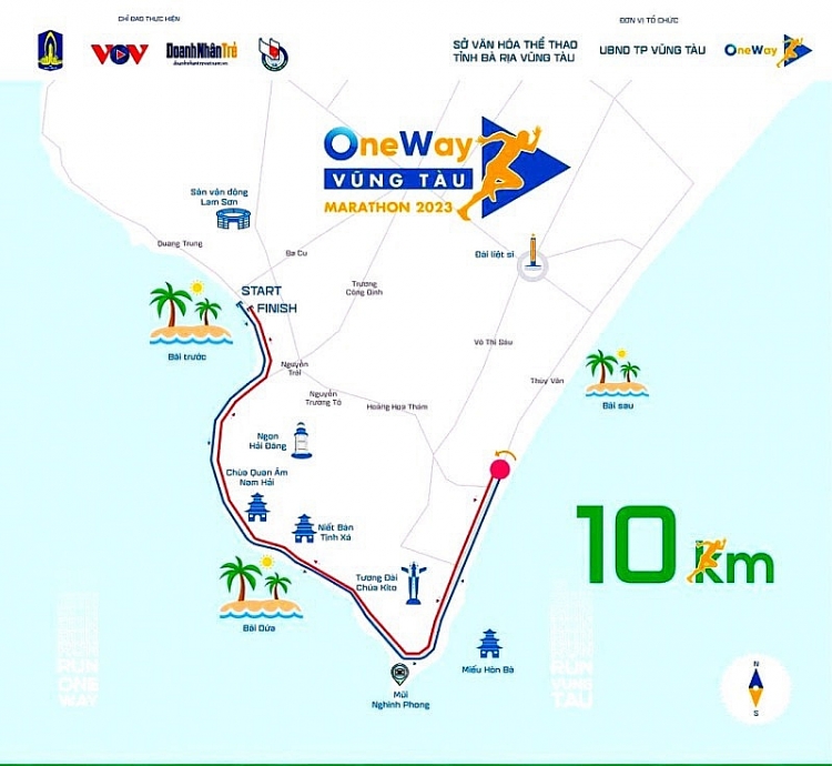 Giải thưởng đặc biệt, mới lạ tại OneWay Vũng Tàu Marathon 2023