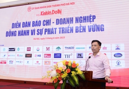 Khai mạc Diễn đàn Báo chí - Doanh nghiệp đồng hành vì sự phát triển bền vững 2023