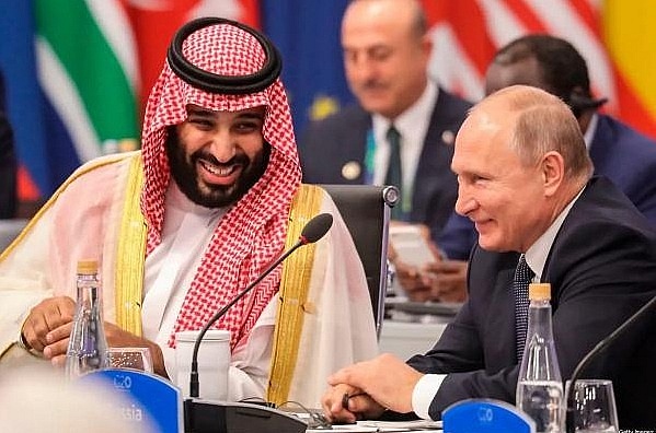 Thái tử Ả Rập Xê-út và Tổng thống Nga 