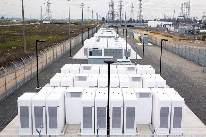 80MW được xây dựng từ các khối pin Lithium-ion Tesla Powerpack 2 thương mại, tại California (Ảnh: Tesla)