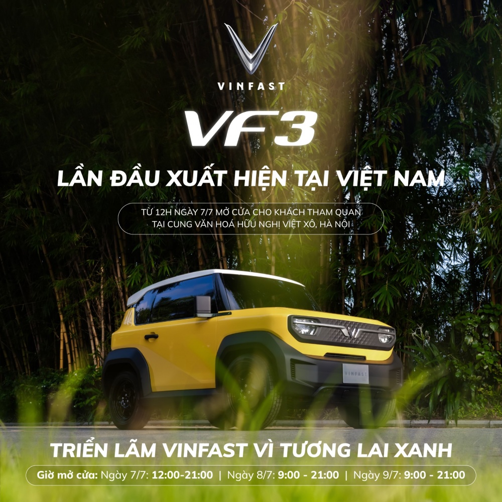 Ra mắt bộ tứ xe điện VinFast mới