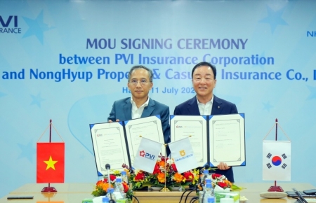 Bảo hiểm PVI ký kết hợp tác với Công ty TNHH Bảo hiểm Tài sản và Thiệt hại NongHyup