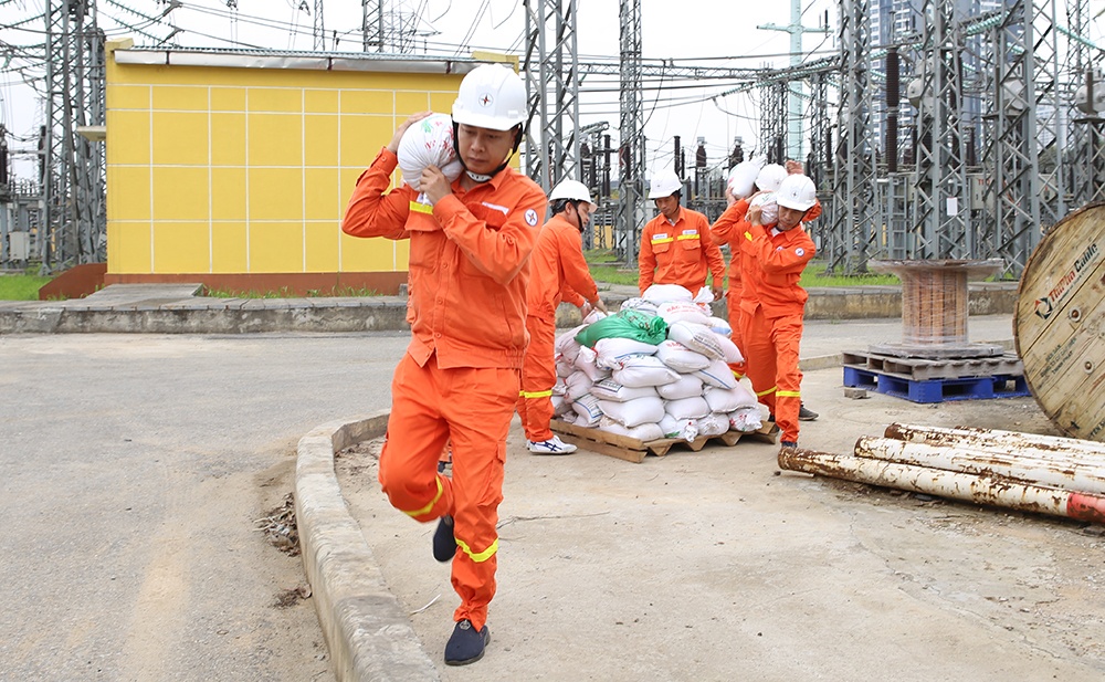 EVN khẩn trương triển khai các giải pháp ứng phó cơn bão TALIM