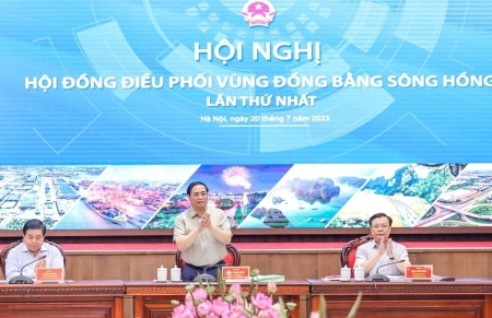 Thủ tướng chủ trì Hội nghị lần thứ nhất Hội đồng điều phối Vùng đồng bằng sông Hồng