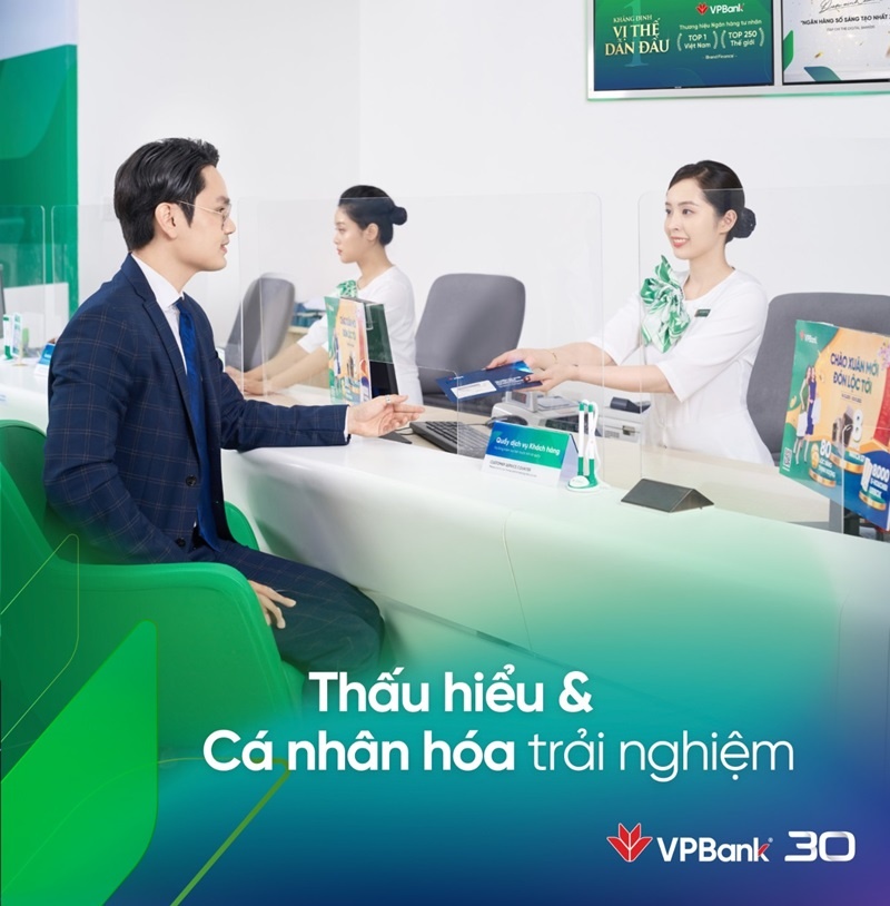 VPBank tiếp tục đột phá trong trải nghiệm khách hàng