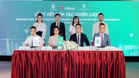 VPBank ký kết thỏa thuận hợp tác chiến lược với Nhà Phố Việt Nam và Nhaphonet.vn