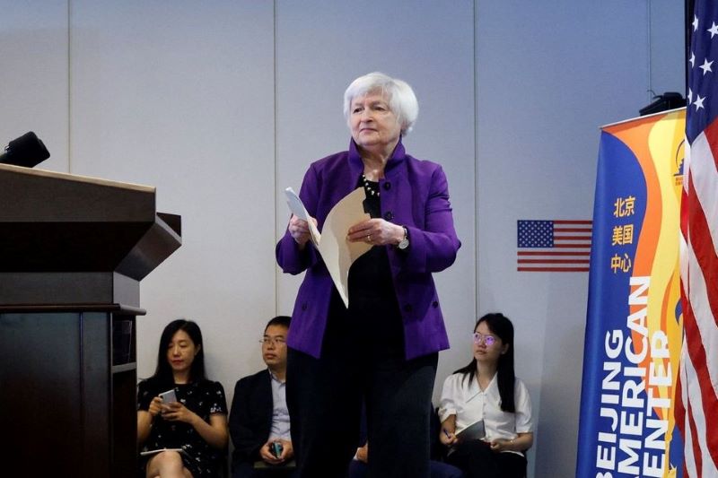 Theo bà Yellen, các nước đối tác sẽ kết nối chặt chẽ với nền kinh tế Mỹ trong chiến lược