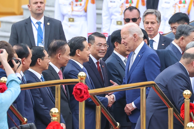 Lễ đón chính thức Tổng thống Hoa Kỳ Joe Biden