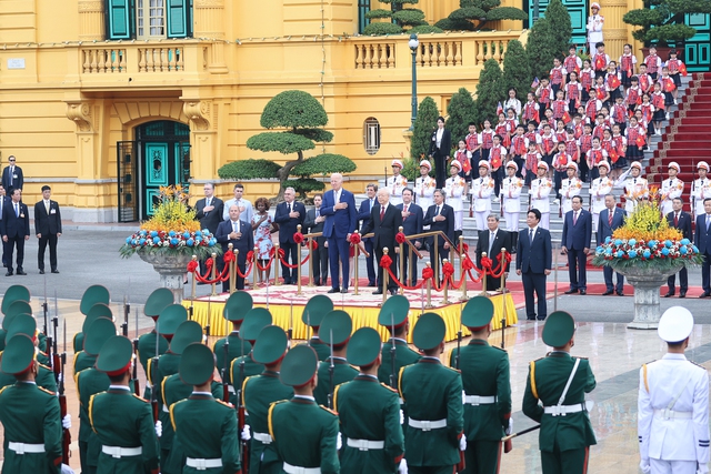 Lễ đón chính thức Tổng thống Hoa Kỳ Joe Biden