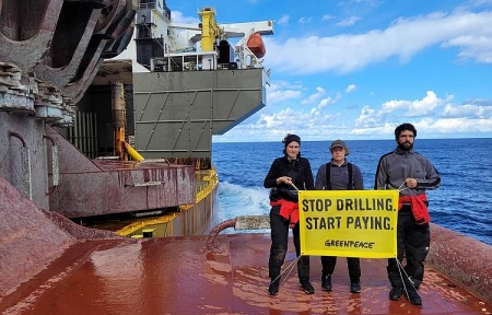 Shell đệ đơn kiện Greenpeace