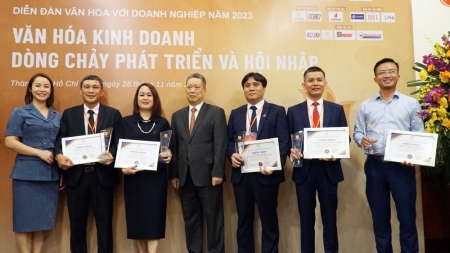 5 doanh nghiệp Tập đoàn Dầu khí Việt Nam đạt chuẩn văn hóa kinh doanh Việt Nam