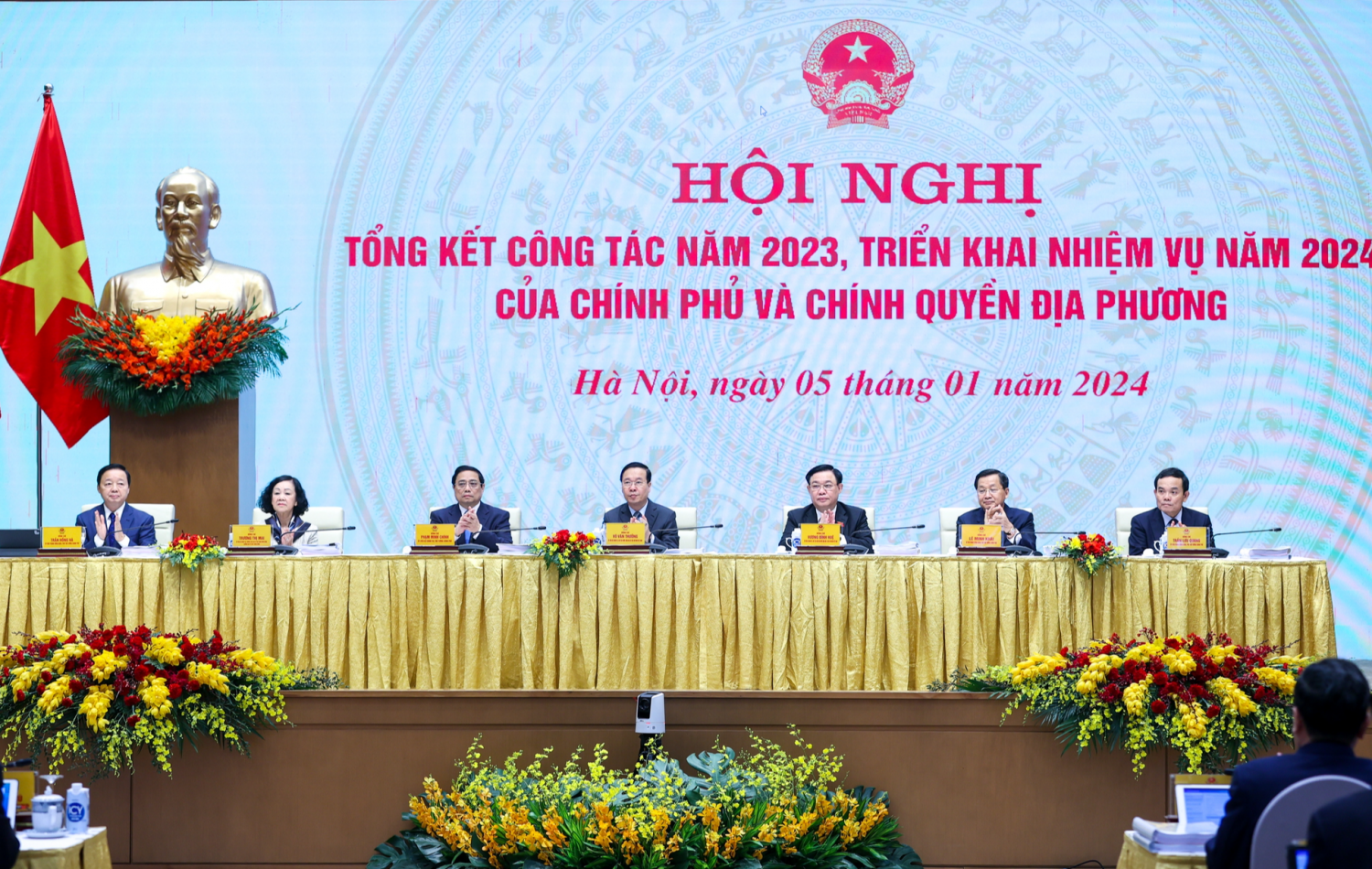 Chùm ảnh: Khai mạc Hội nghị Chính phủ và chính quyền địa phương