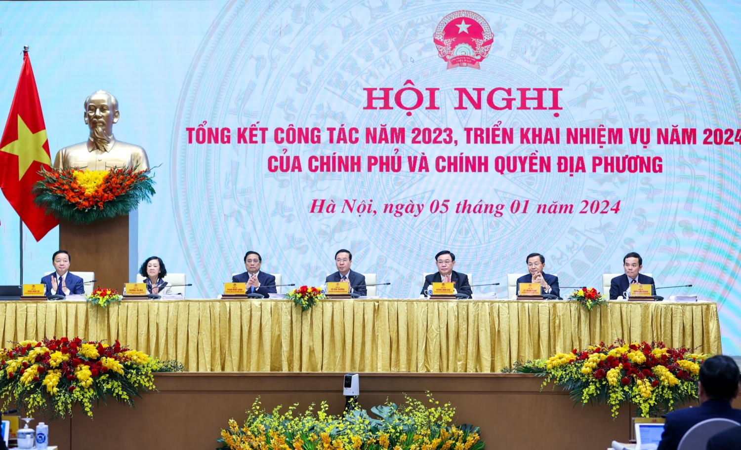 Chùm ảnh: Khai mạc Hội nghị Chính phủ và chính quyền địa phương