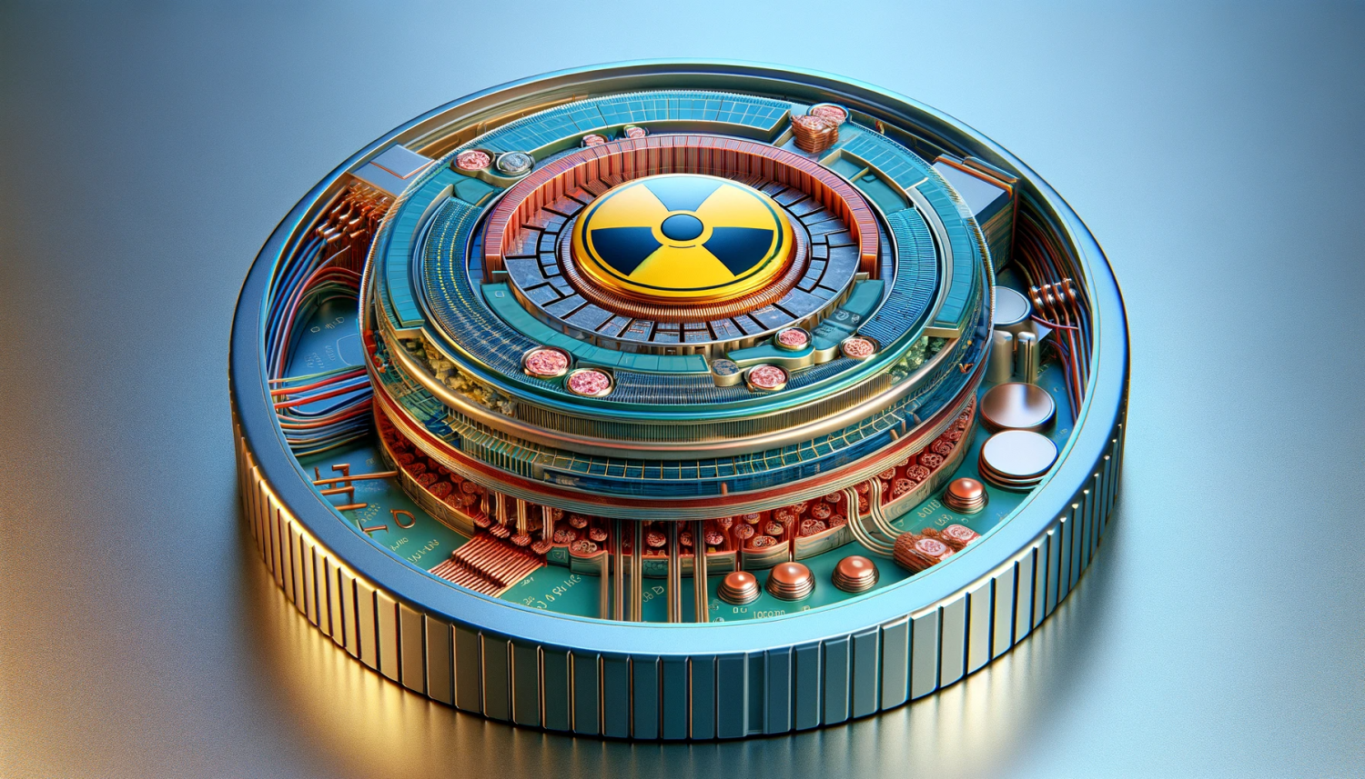 Pin hạt nhân Trung Quốc: cỡ đồng xu, chạy 50 năm không cần sạc
