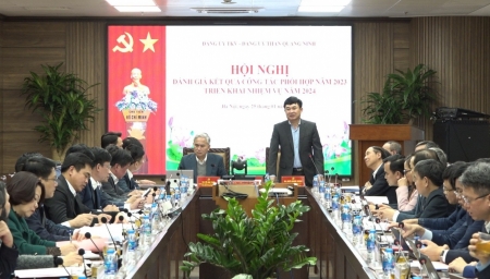 Giải quyết dứt điểm tồn tại, nâng cao hiệu quả phối hợp giữa Đảng ủy TKV và Đảng ủy Than Quảng Ninh