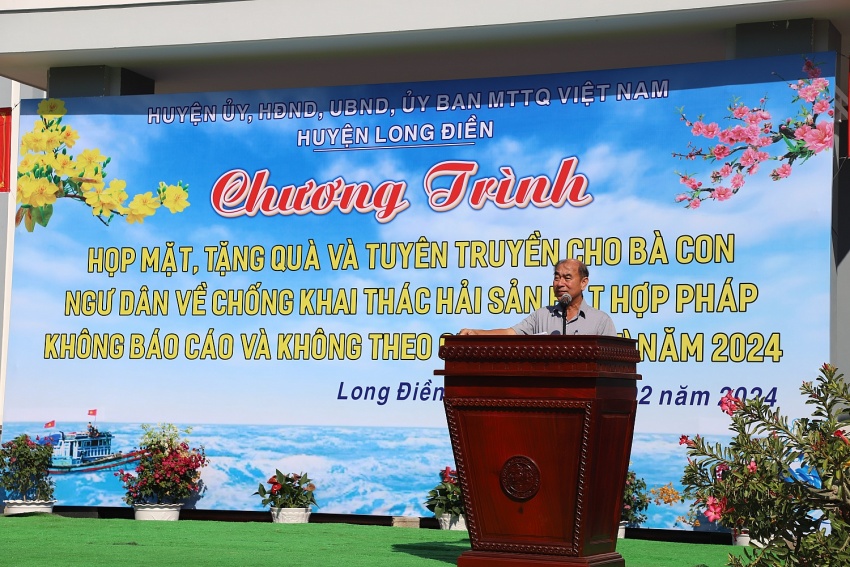 Bà Rịa - Vũng Tàu: Tuyên truyền về chống khai thác hải sản bất hợp pháp năm 2024