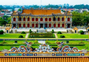 Nét uy nghi, tráng lệ của điện Kiến Trung - Hoàng thành Huế
