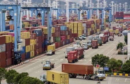 Nhập khẩu hàng hóa của Trung Quốc tăng mạnh