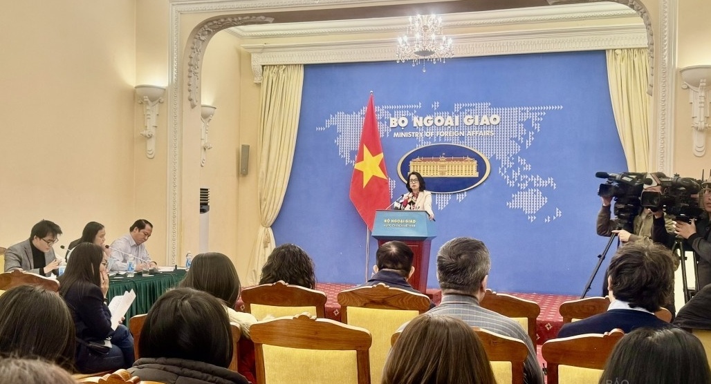 Họp báo Bộ Ngoại giao: Bãi ngầm Tư Chính là một phần của thềm lục địa Việt Nam