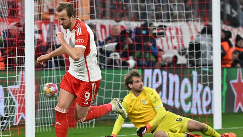 Harray Kane chói sáng đưa Bayer Munich vào tứ kết Champions League