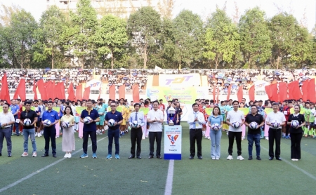 Khai mạc VCK giải bóng đá Thanh Niên sinh viên Việt Nam lần II - năm 2024 Cúp THACO