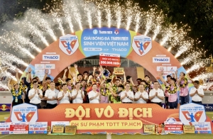 Bế mạc giải bóng đá Thanh Niên sinh viên Việt Nam