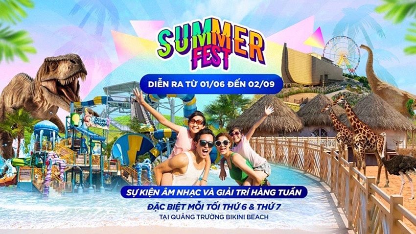 Vui hè bất tận với chuỗi sự kiện Summer Fest đặc sắc cùng loại Combo nghỉ dưỡng, vui chơi cực chất tại NovaWorld Phan Thiet