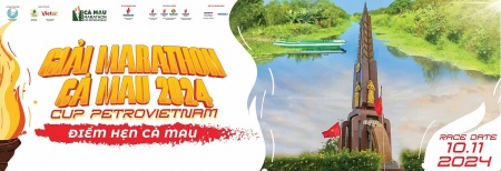 giai marathon ca mau 2024 cup petrovietnam