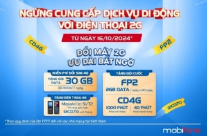 MobiFone tích cực đồng hành cùng khách hàng chuyển đổi công nghệ di động