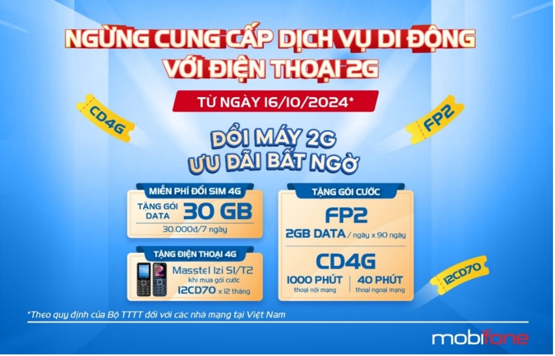 MobiFone tích cực đồng hành cùng khách hàng chuyển đổi công nghệ di động