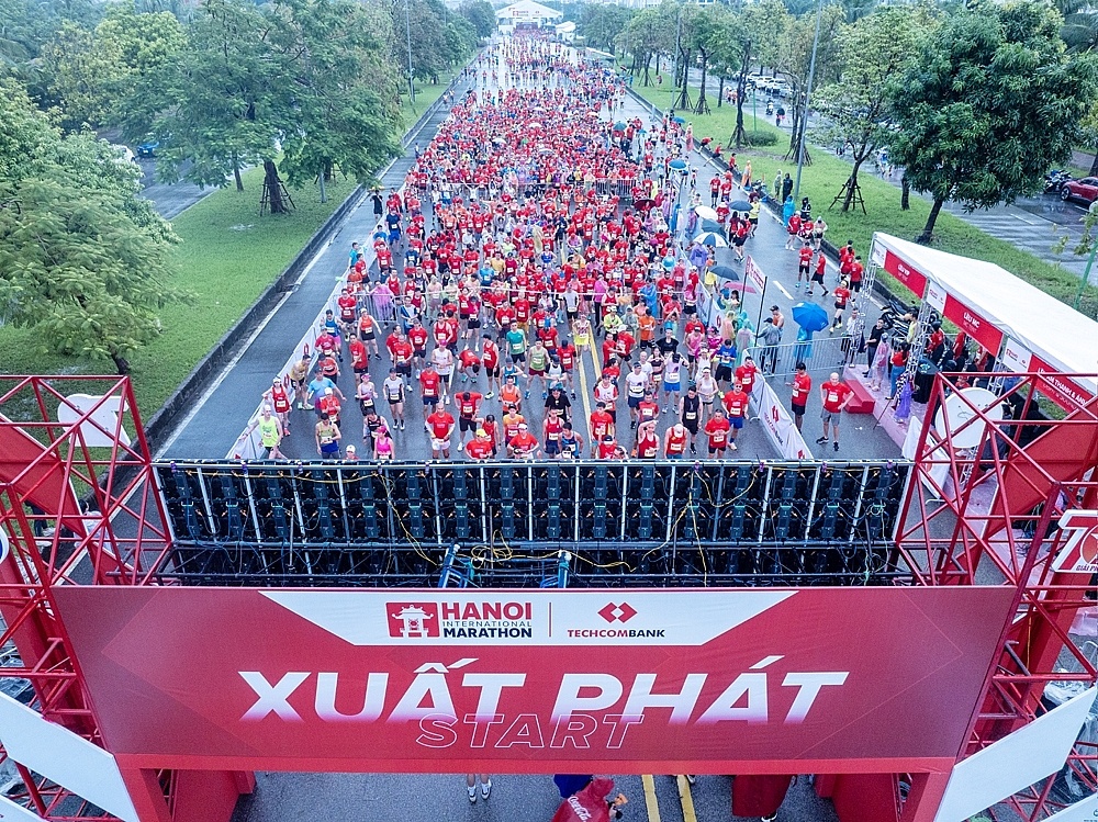 Marathon Quốc tế Hà Nội Techcombank mùa 3: Hành trình của tinh thần thể thao kiên định, mạnh mẽ