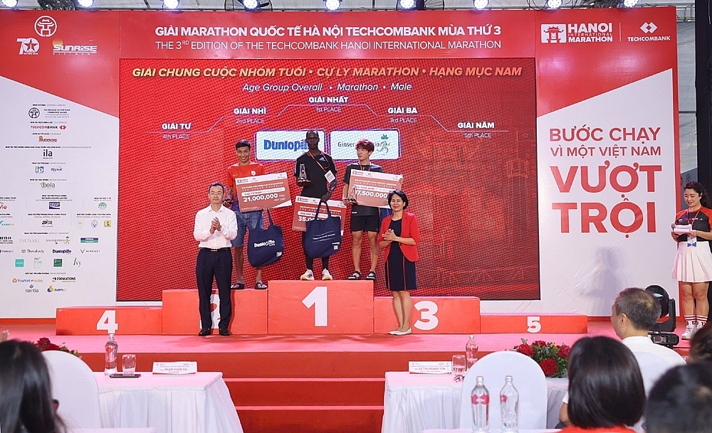 Marathon Quốc tế Hà Nội Techcombank mùa 3: Hành trình của tinh thần thể thao kiên định, mạnh mẽ