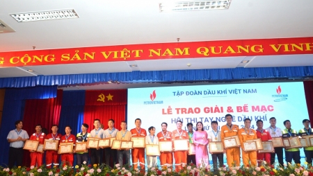 Bế mạc Hội thi tay nghề Dầu khí lần thứ VIII năm 2024: Tôn vinh những bàn tay vàng của ngành Dầu khí