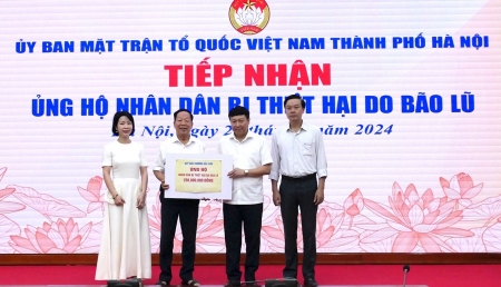 Tập đoàn Bảo Sơn ủng hộ 500 triệu đồng khắc phục hậu quả bão lũ