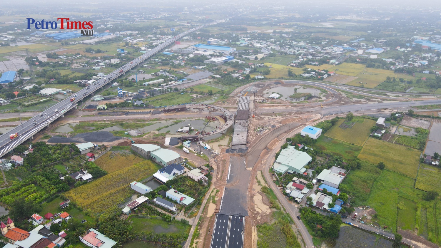 [Chùm ảnh] Đoạn 3km cao tốc Bến Lức   Long Thành sắp thông xe