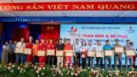 PV Drilling đoạt giải Nhì toàn đoàn tại Hội thi tay nghề Dầu khí lần thứ VIII năm 2024