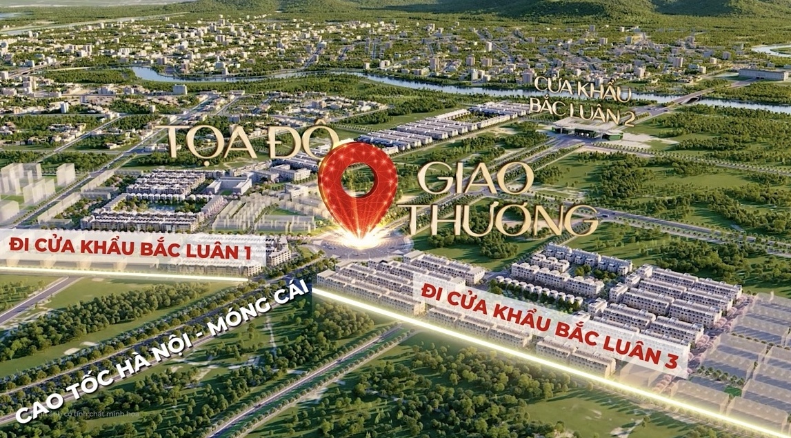 Khai mở cơ hội đầu tư “vàng mười” tại Trung tâm Giao thương Quốc tế mới của Móng Cái