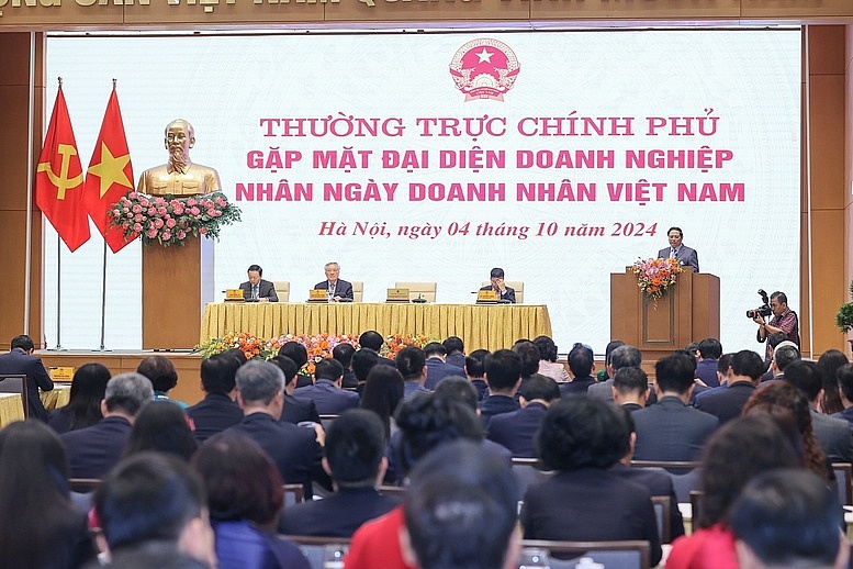 TỔNG THUẬT: Thường trực Chính phủ gặp mặt các doanh nghiệp