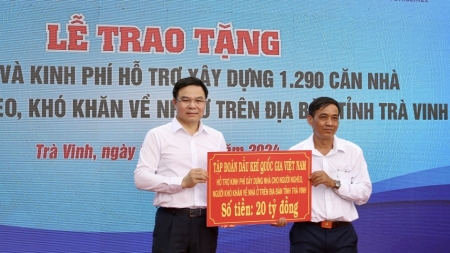 Nghĩa tình người Dầu khí chung tay "Xóa nhà tạm, nhà dột nát”