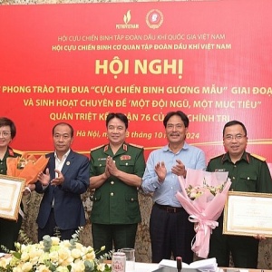 [PetroTimesTV] Hội CCB Cơ quan Tập đoàn tổng kết 5 năm phong trào thi đua "Cựu chiến binh gương mẫu"