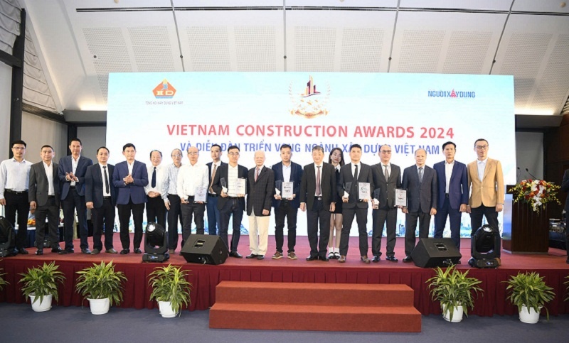 Vinh danh 12 doanh nghiệp Vietnam Construction Awards 2024