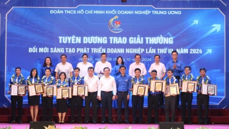 3 công trình của Tuổi trẻ Dầu khí được trao Giải thưởng đổi mới sáng tạo phát triển doanh nghiệp lần thứ III, năm 2024