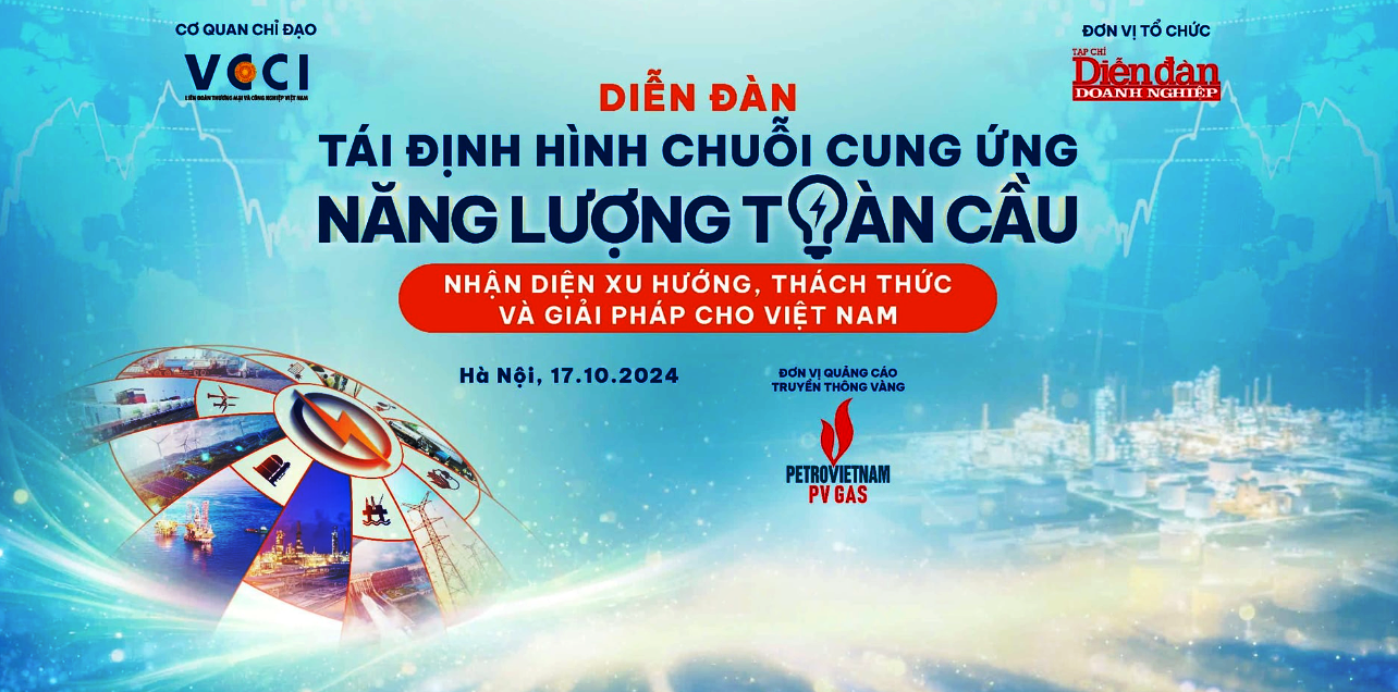 Tái định hình chuỗi cung ứng năng lượng toàn cầu: Nhận diện xu hướng, thách thức và giải pháp cho Việt Nam