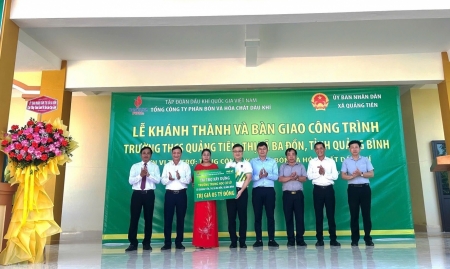 PVFCCo đồng hành cùng sự phát triển giáo dục