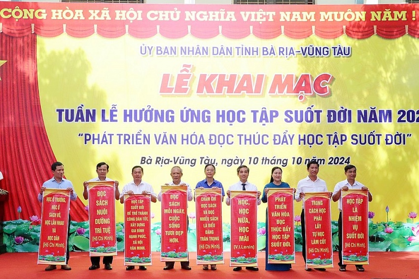 TP Vũng Tàu: Khai mạc Tuần lễ Hưởng ứng học tập suốt đời năm 2024