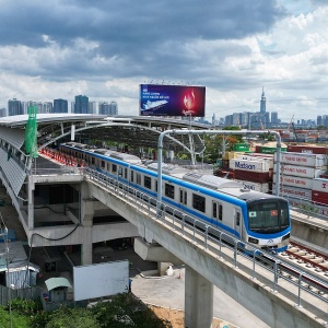 [Chùm ảnh] Toàn cảnh tuyến Metro số 1 Bến Thành - Suối Tiên