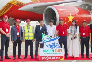 Vietjet tiên phong khai thác chuyến bay sử dụng nhiên liệu hàng không bền vững